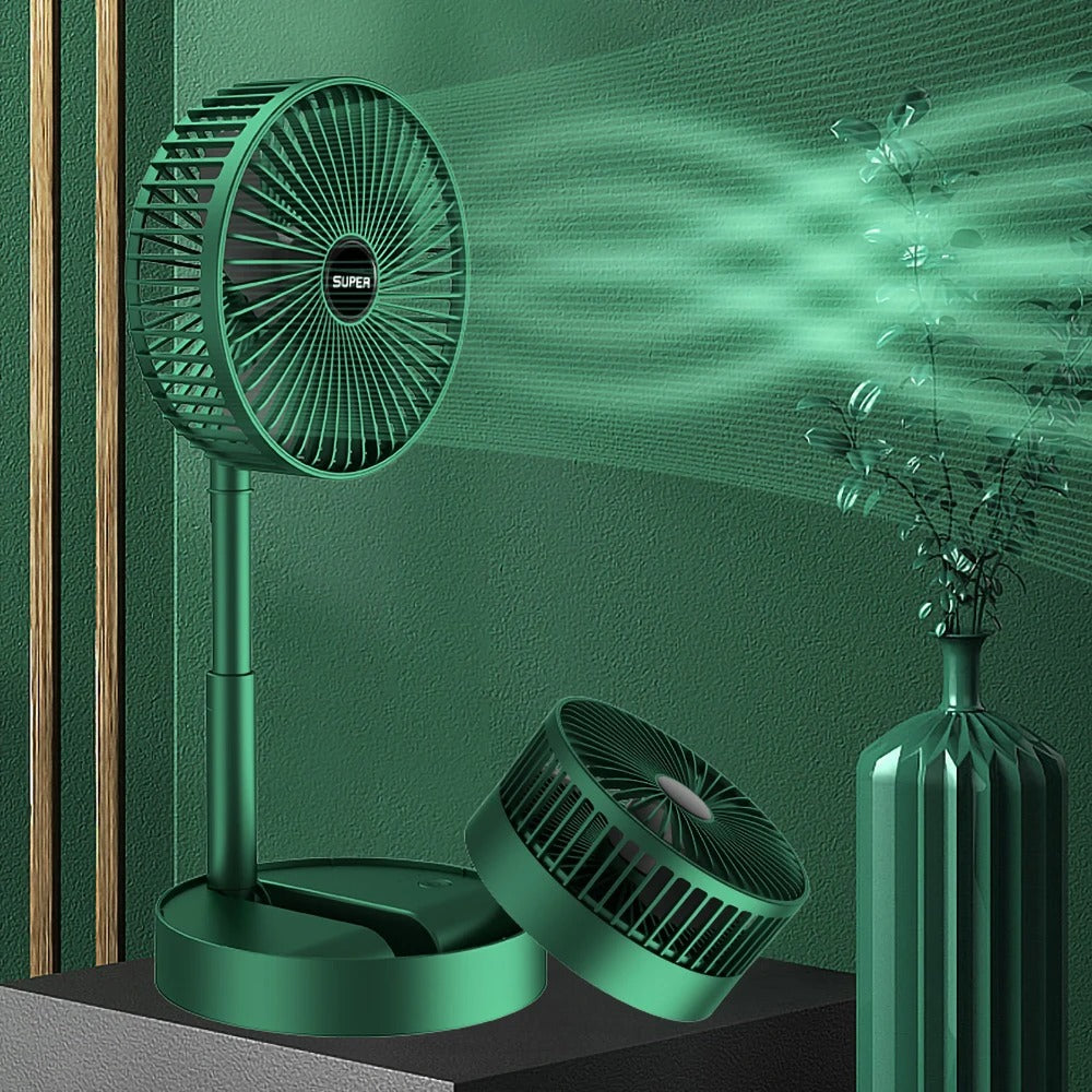 Portable Rechargeable Foldable Table Fan